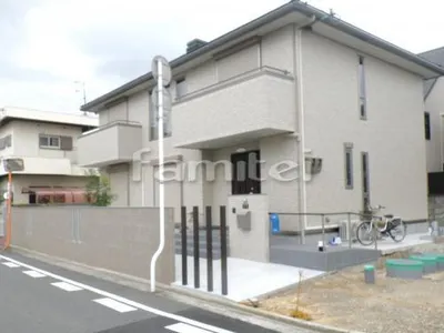 新築セミクローズ外構