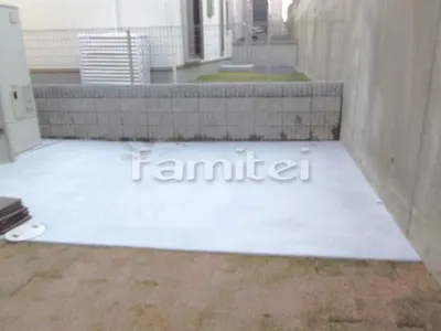 お庭 土間コンクリート