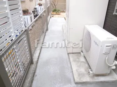 犬走り 土間コンクリート