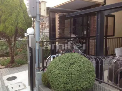 自転車バイク屋根 LIXILリクシル メジャーポート2 サイクルポート TOEXトエックス 目隠しパネル(側面 サイド) 土間コンクリート スロープ バリアフリー