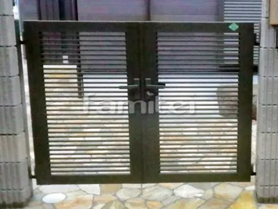 玄関門扉 LIXILリクシル プリレオR1型 08-12 両開き TOEXトエックス