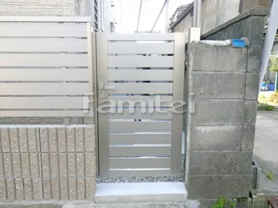 勝手口門扉 LIXILリクシル セレビューR3型 07-12 片開き 新日軽