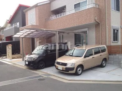 新築洋風 オープン外構