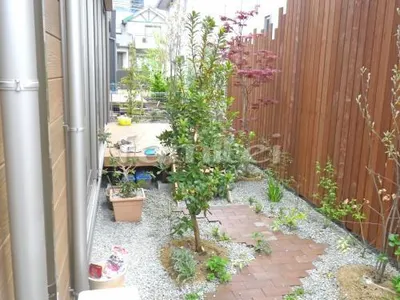 シンボルツリー ヒメイチゴ 常緑樹 下草 低木 植栽