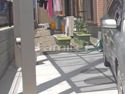 犬走り 防犯砂利敷き バラス砕石