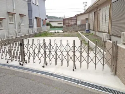 伸縮門扉 LIXILリクシル セレビューFA型 両開き ノンレールキャスター アコーディオンゲート 新日軽