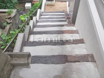 モルタル階段ステップ