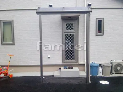 勝手口屋根 レギュラーテラス屋根 1階用 R型アール屋根