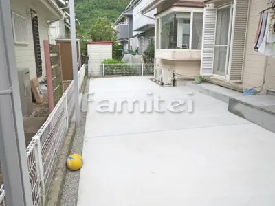 お庭 土間コンクリート