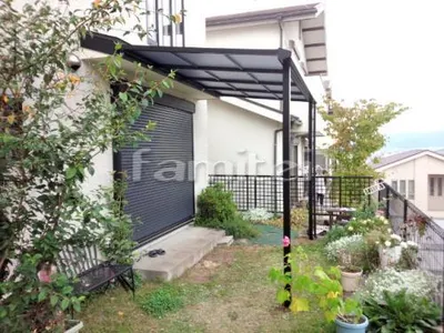 洗濯干し屋根 フラットテラス屋根 1階用 F型