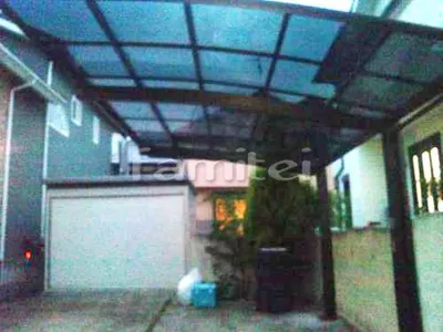 カーポート プライスポート 1台用(単棟) R型アール屋根