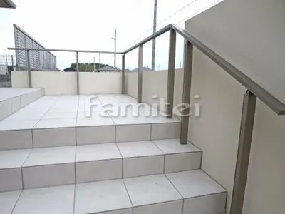 玄関アプローチ階段手摺り(手すり) LIXILリクシル アーキレール TOEXトエックス