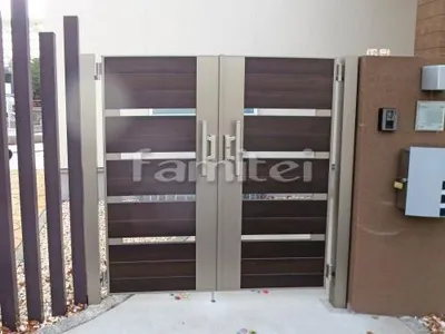 玄関門扉 LIXILリクシル ジオーナYS型 07-14 両開き TOEXトエックス