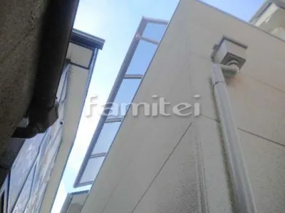 ベランダ屋根 レギュラーテラス屋根 2階用 R型アール屋根