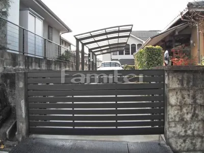 電動跳ね上げ式門扉 LIXILリクシル オーバードアS5型 1台用 アップゲート TOEXトエックス