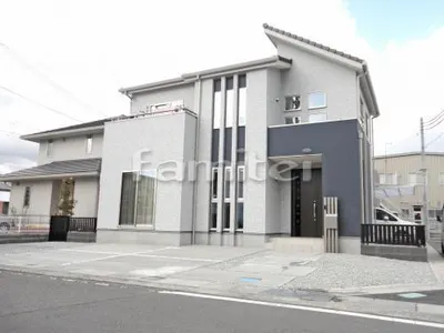 新築シンプル オープン外構