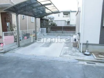 駐車場ガレージ床 土間コンクリート延長