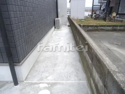 犬走り 土間コンクリート