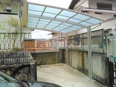 カーポート プライスポート 1台用(単棟) R型アール屋根