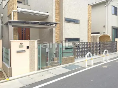 リフォーム洋風 クローズ外構