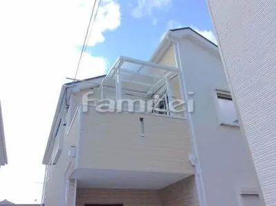 ベランダ屋根 三協アルミ アールビュー 2階用 R型アール屋根