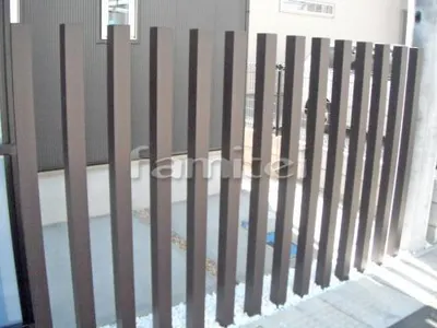 木製調デザインアルミ角柱 プランパーツ 角材 目隠し