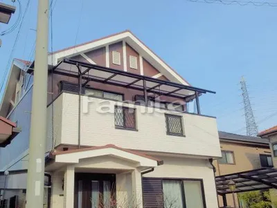 ベランダ屋根 レギュラーテラス屋根 2階用 R型アール屋根 物干し