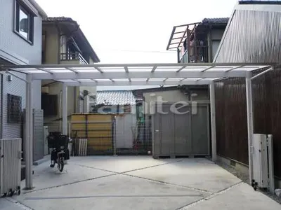 カーポート LIXILリクシル アーキデュオ TOEXトエックス 横2台用(ワイド ツイン) F型フラット屋根