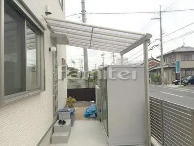 雨除け屋根 YKKAP ヴェクターテラス屋根(ベクター) 1階用 F型フラット屋根