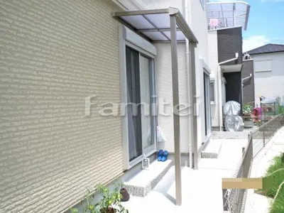 雨除け屋根 フラットテラス屋根 1階用 F型