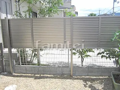 目隠しフェンス塀 LIXILリクシル プレスタ8型 TOEXトエックス