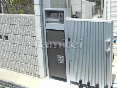 機能門柱 Panasonicパナソニック アーキフレームFタイプ 宅配ボックス ミドルタイプ