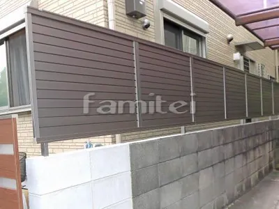 目隠しフェンス塀 LIXILリクシル プレスタ5型 TOEXトエックス