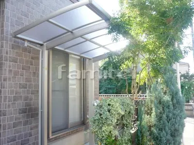 自転車バイク屋根 YKKAP レイナポートグランミニ 駐輪場屋根 サイクルポート R型アール屋根