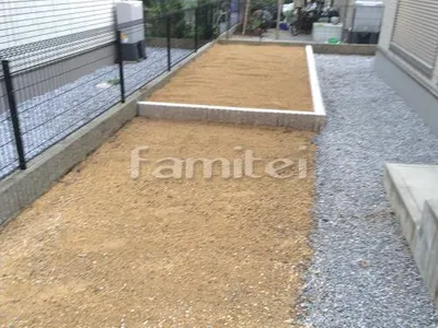 菜園スペース 化粧ブロック ユニソン シャモティ