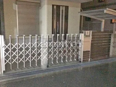 伸縮門扉 三協アルミ エクモアL カーテンゲート 玄関スライド門扉 レナードM3型