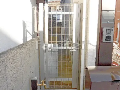 裏庭入口門扉 LIXILリクシル ハイグリッドNF8型 片面サムターン使用 TOEXトエックス