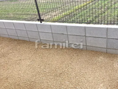 境界フェンス塀 LIXILリクシル ハイグリッドフェンスUF8型 TOEXトエックス コンクリートブロック