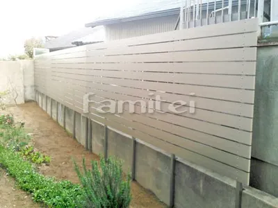 激安目隠しフェンス塀 プランパーツ アルミ平板