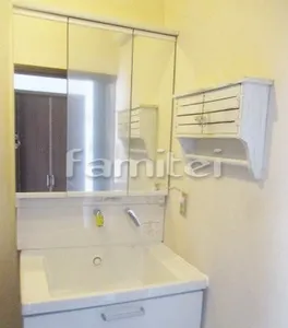 洗面化粧台 TOTO サクア W75 スイング3面鏡