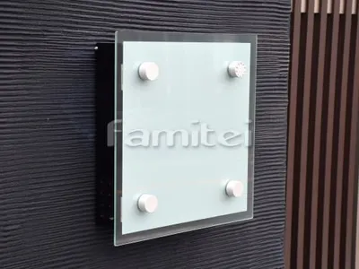 郵便受けポスト ビューポスト シルバーパネル