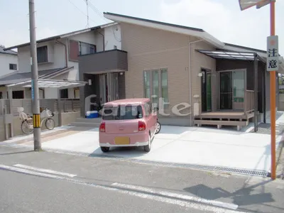 新築ベーシック オープン外構