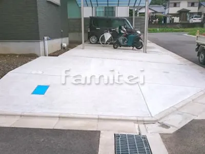 駐車場ガレージ床 土間コンクリート 伸縮目地