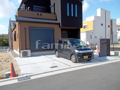 新築シンプル オープン外構