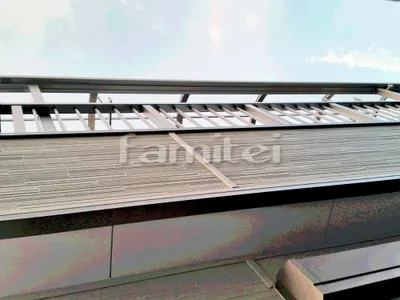 ベランダ屋根 LIXILリクシル スピーネ 2階用 R型アール屋根 物干し