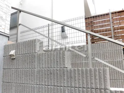 玄関アプローチ階段手摺り(手すり) LIXILリクシル アーキレール