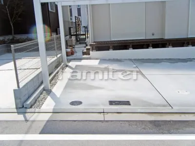 駐車場ガレージ床 土間コンクリート 伸縮目地