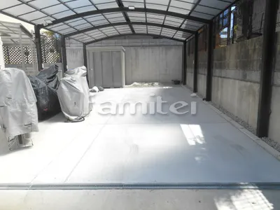 駐車場ガレージ床 土間コンクリート 伸縮目地