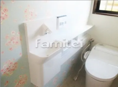 タンクレストイレ Panasonicパナソニック NewアラウーノV+専用カウンター