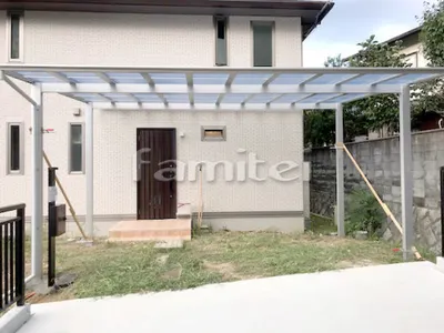 カーポート LIXILリクシル ネスカF 横2台用(ワイド ツイン) F型フラット屋根